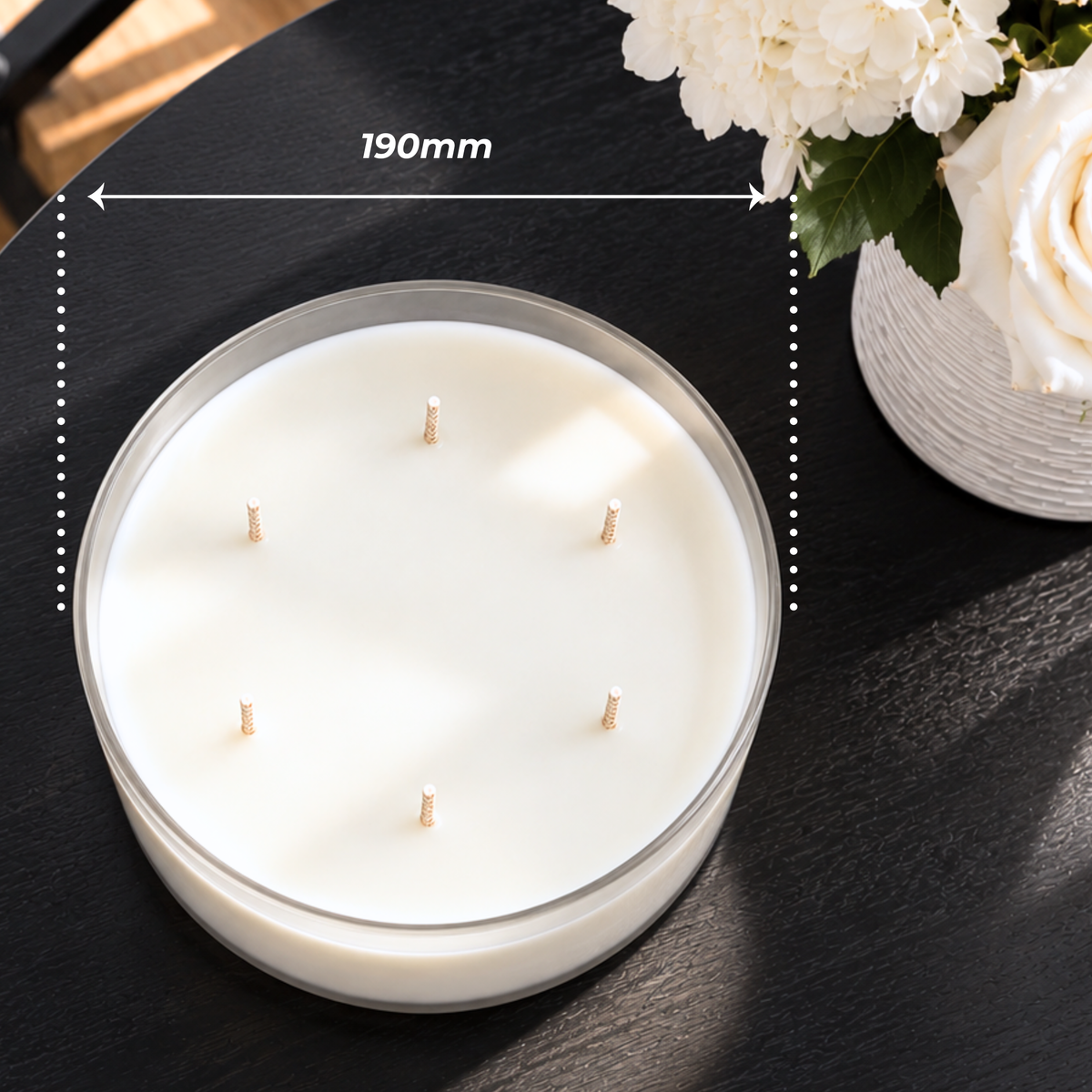Luxury 6 Wick Candle Bowl (Gift Boxed) 1700g