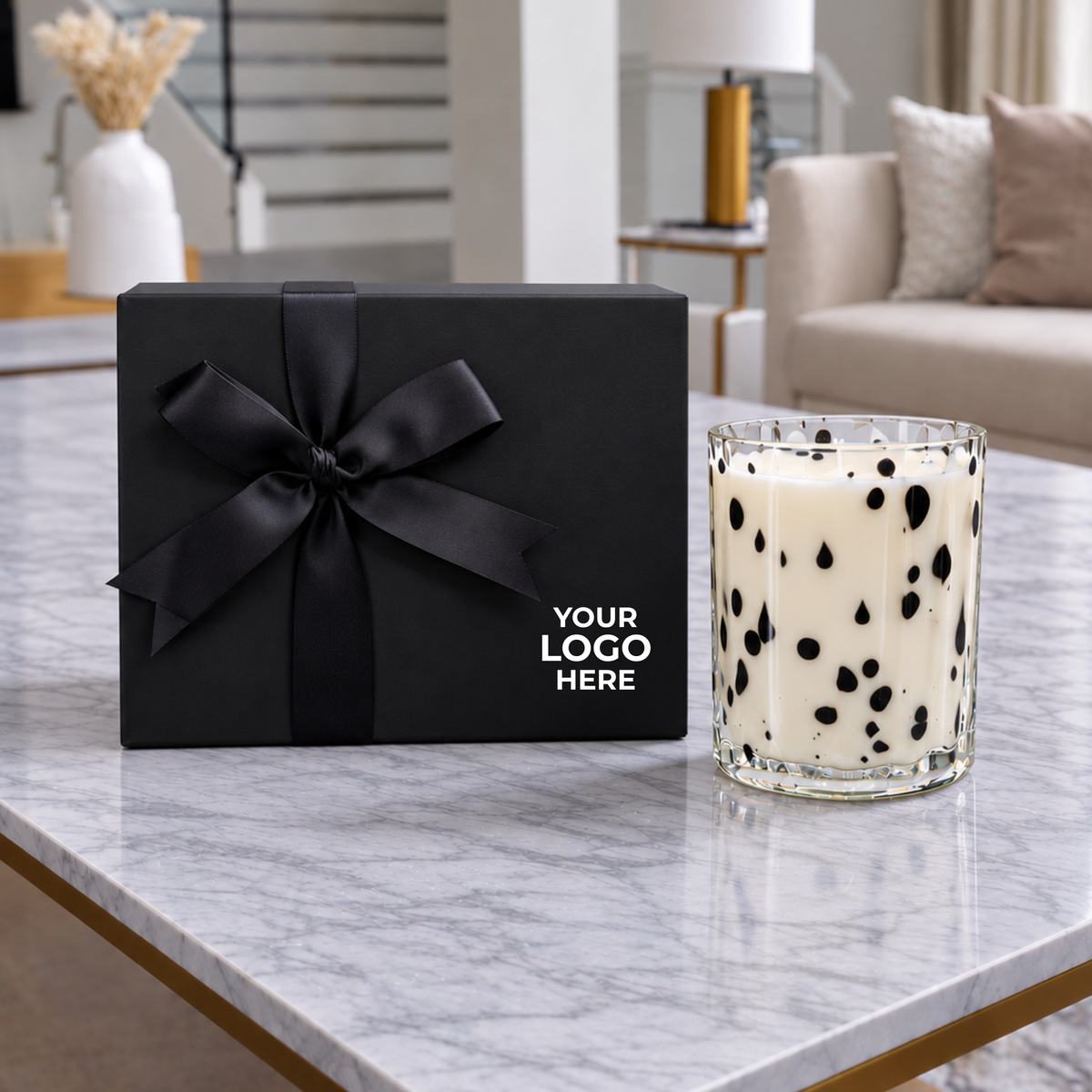 Custom Branded Grande 1kg Luxury Soy Candle