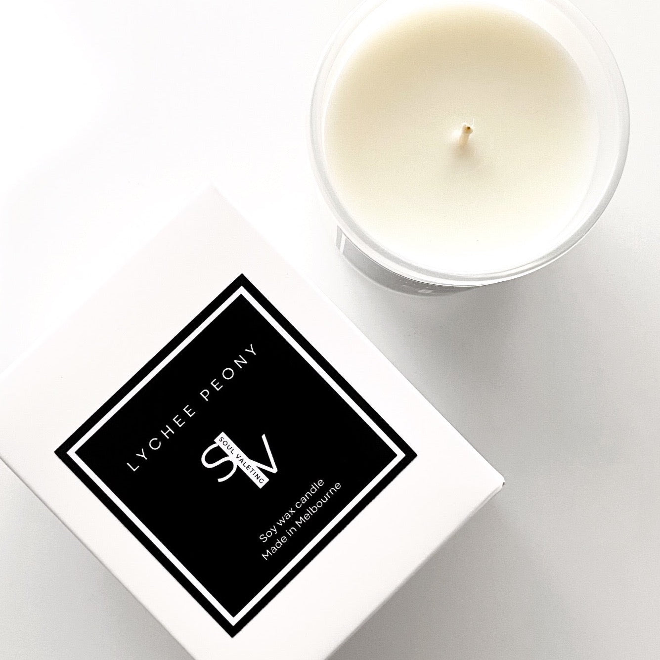 Custom Branded Candle – Upload Your Own Logo or Design