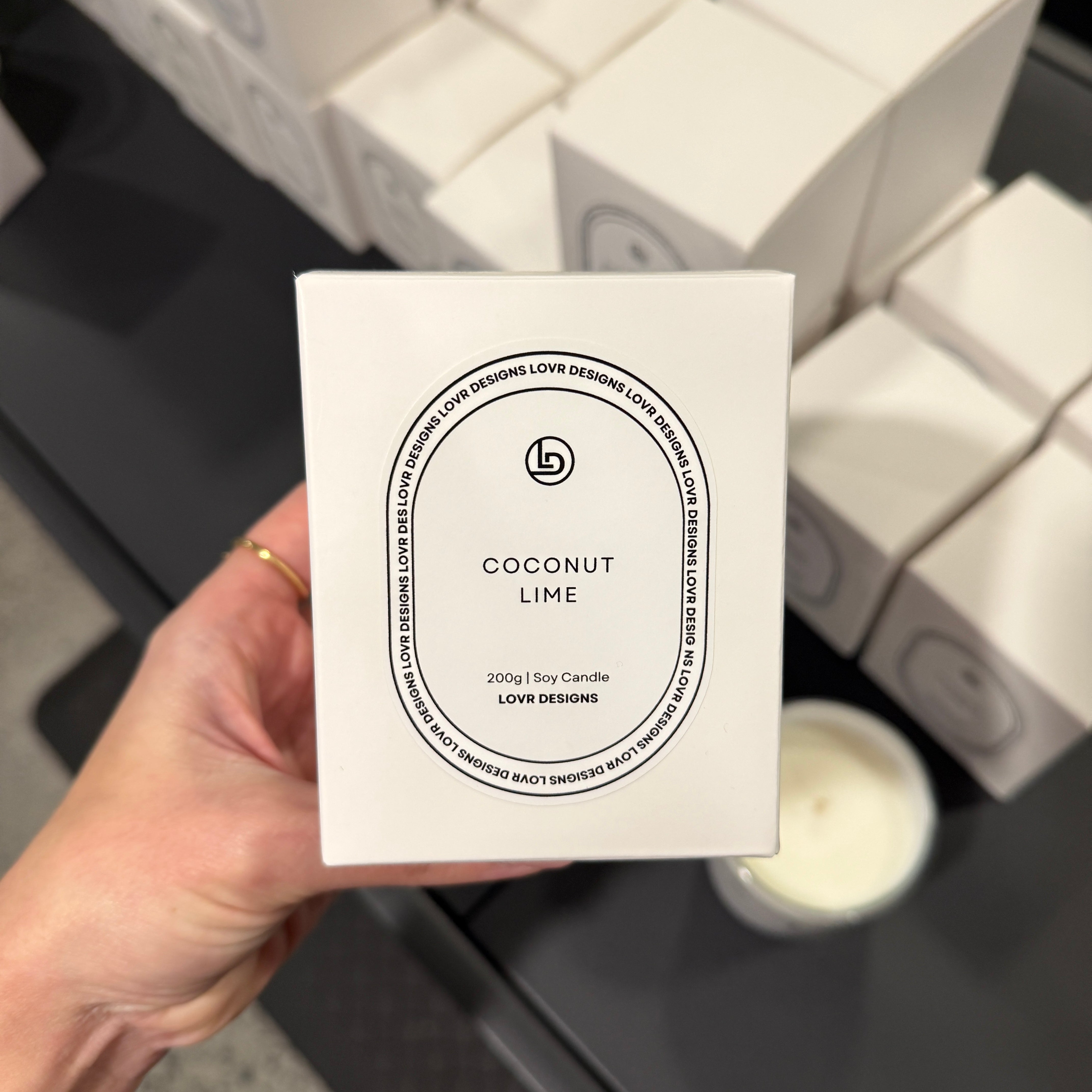 (Unreleased Collection) Medium 200g Candle - COCONUT LIME