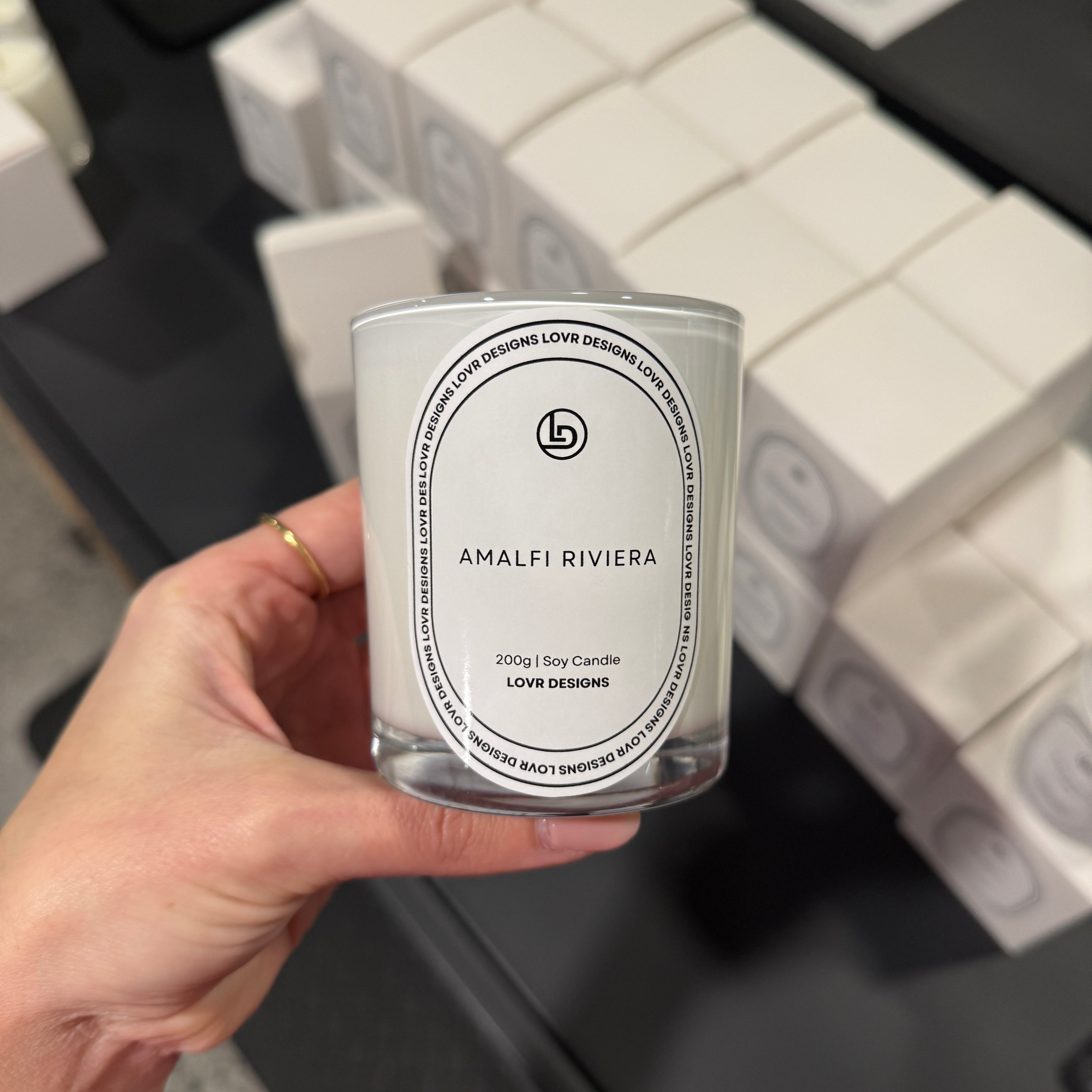 (Unreleased Collection) Medium 200g Candle - AMALFI RIVIERA