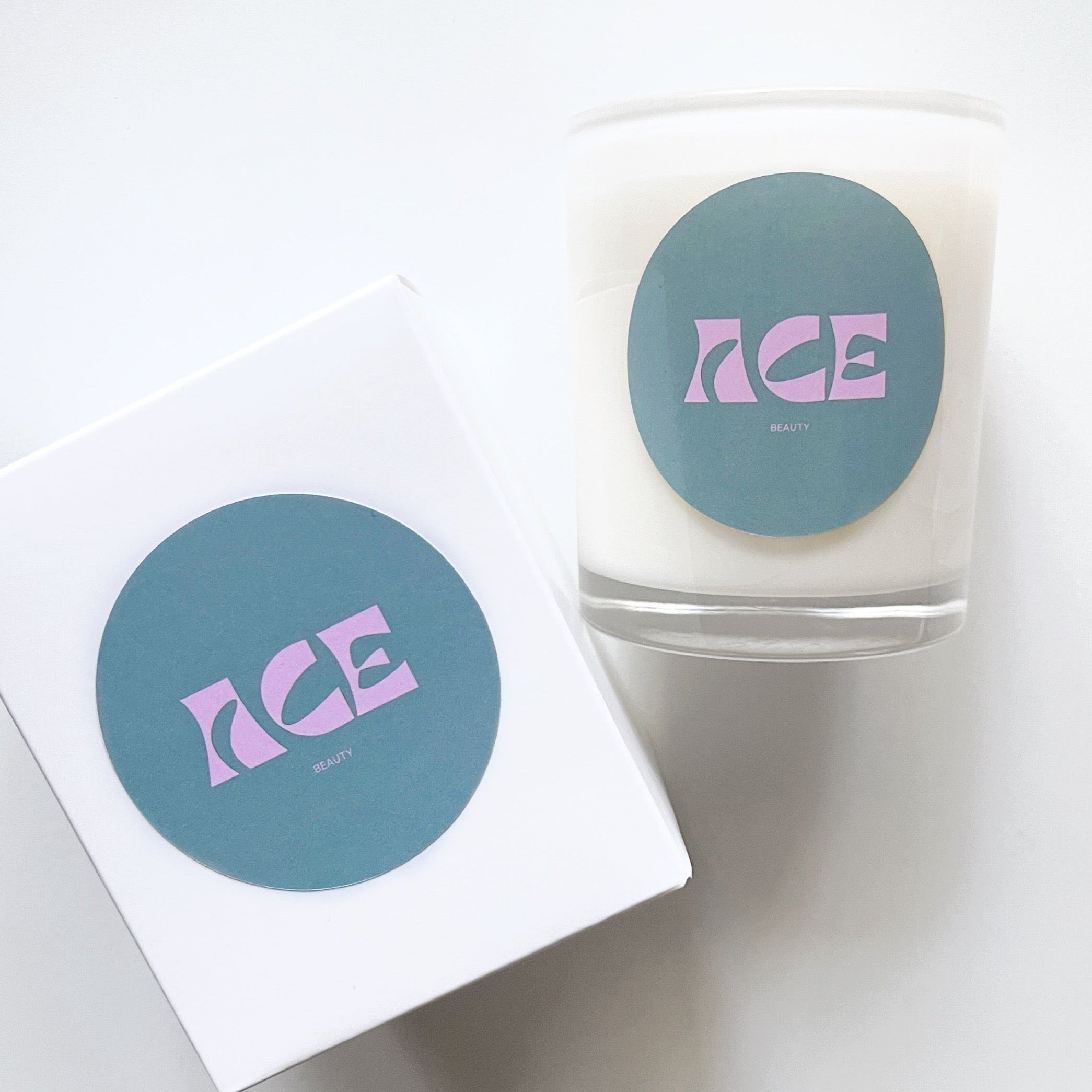 Custom Branded Candle – Upload Your Own Logo or Design