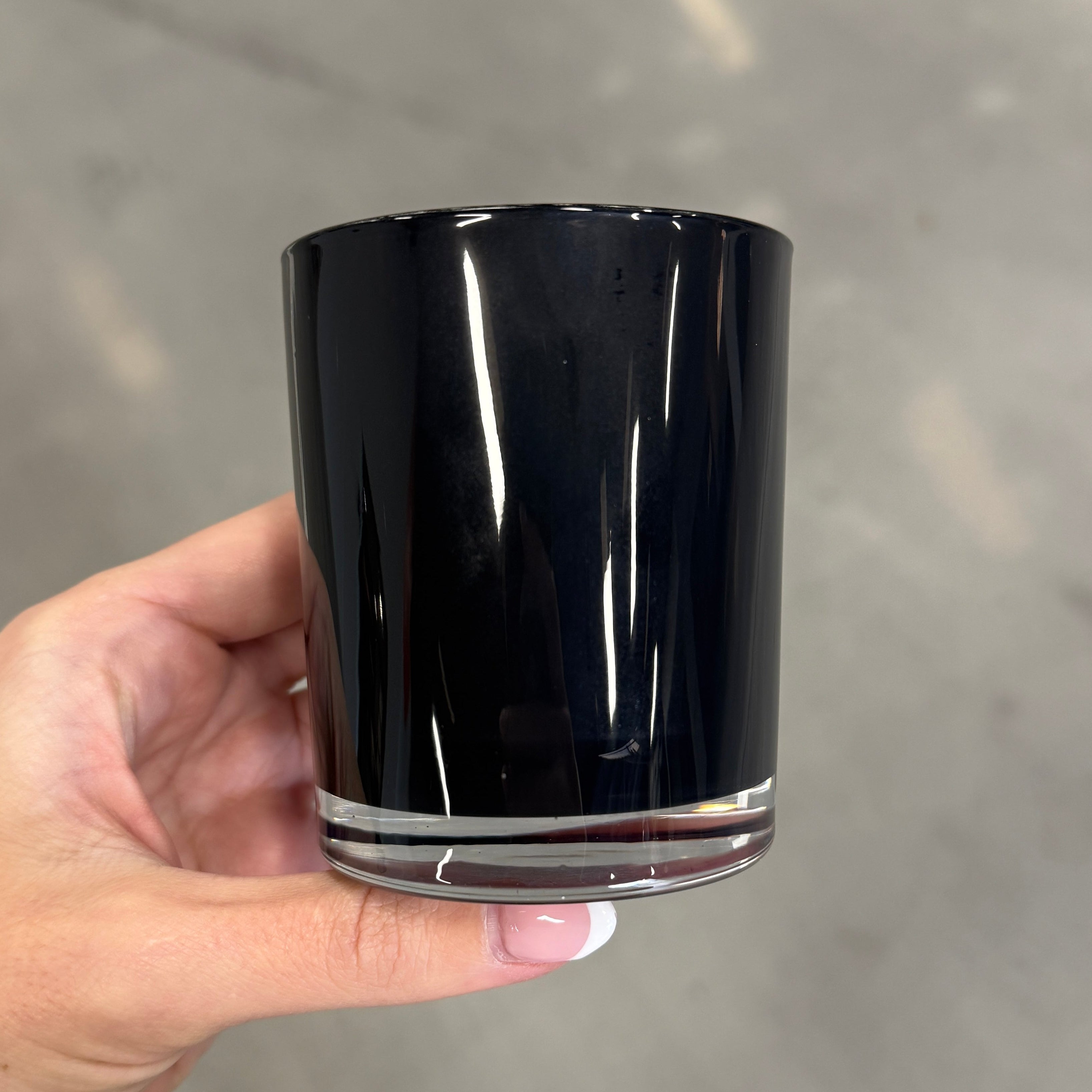 (Perfectly Imperfect) BLACK Medium 200g Candle - AMALFI RIVIERA