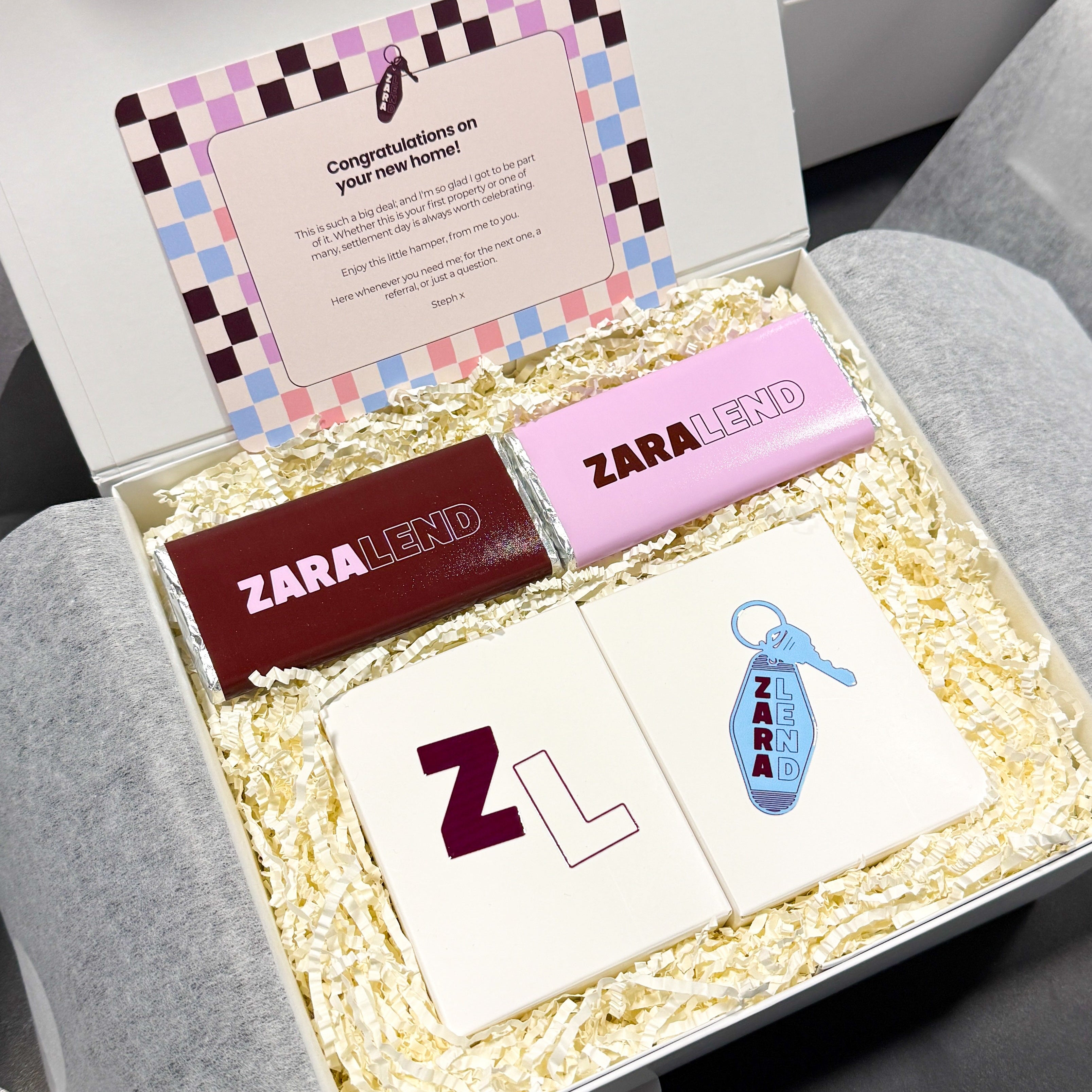 Double Candles, Double Chocolates β Custom Branded Gift Hamper