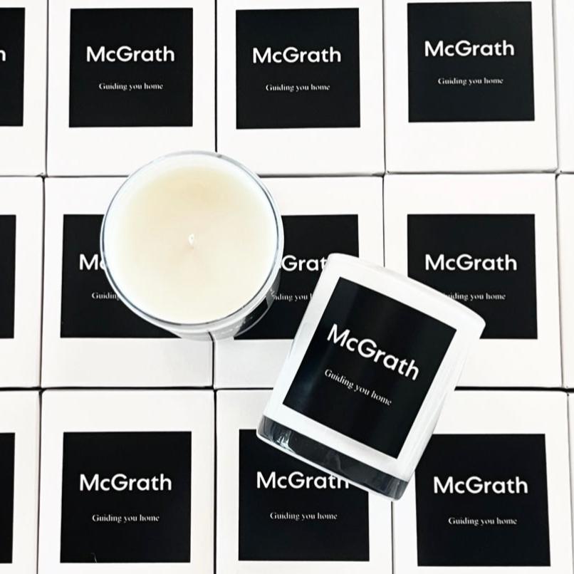 McGrath Armstrong Creek Branded Candles