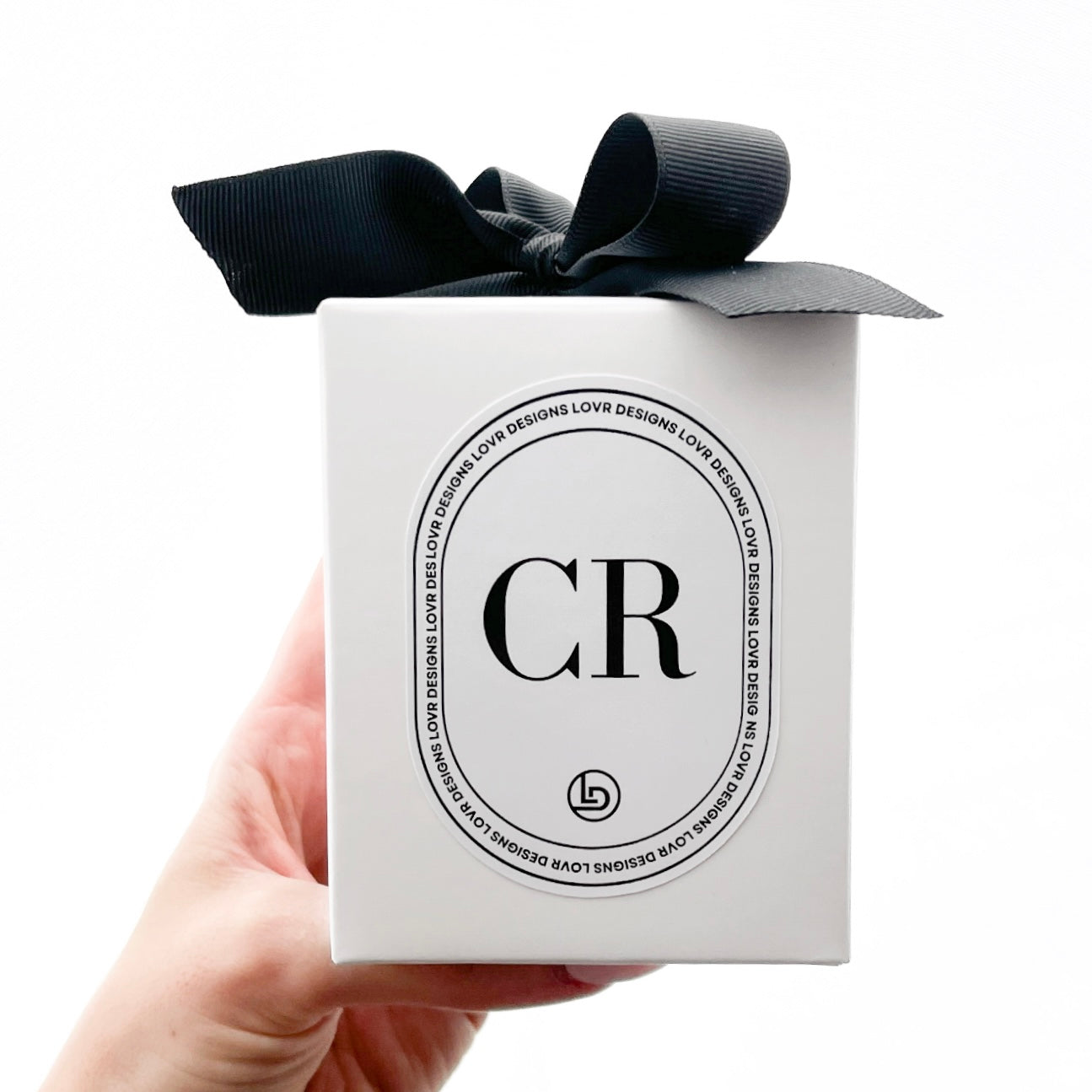 Personalised Initials Candle