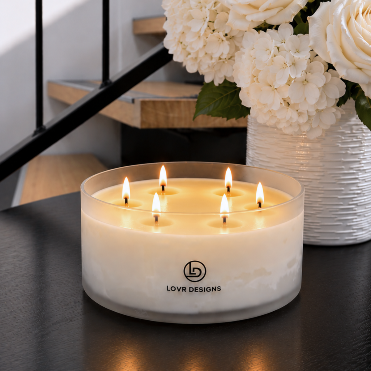Luxury 6 Wick Candle Bowl (Gift Boxed) 1700g