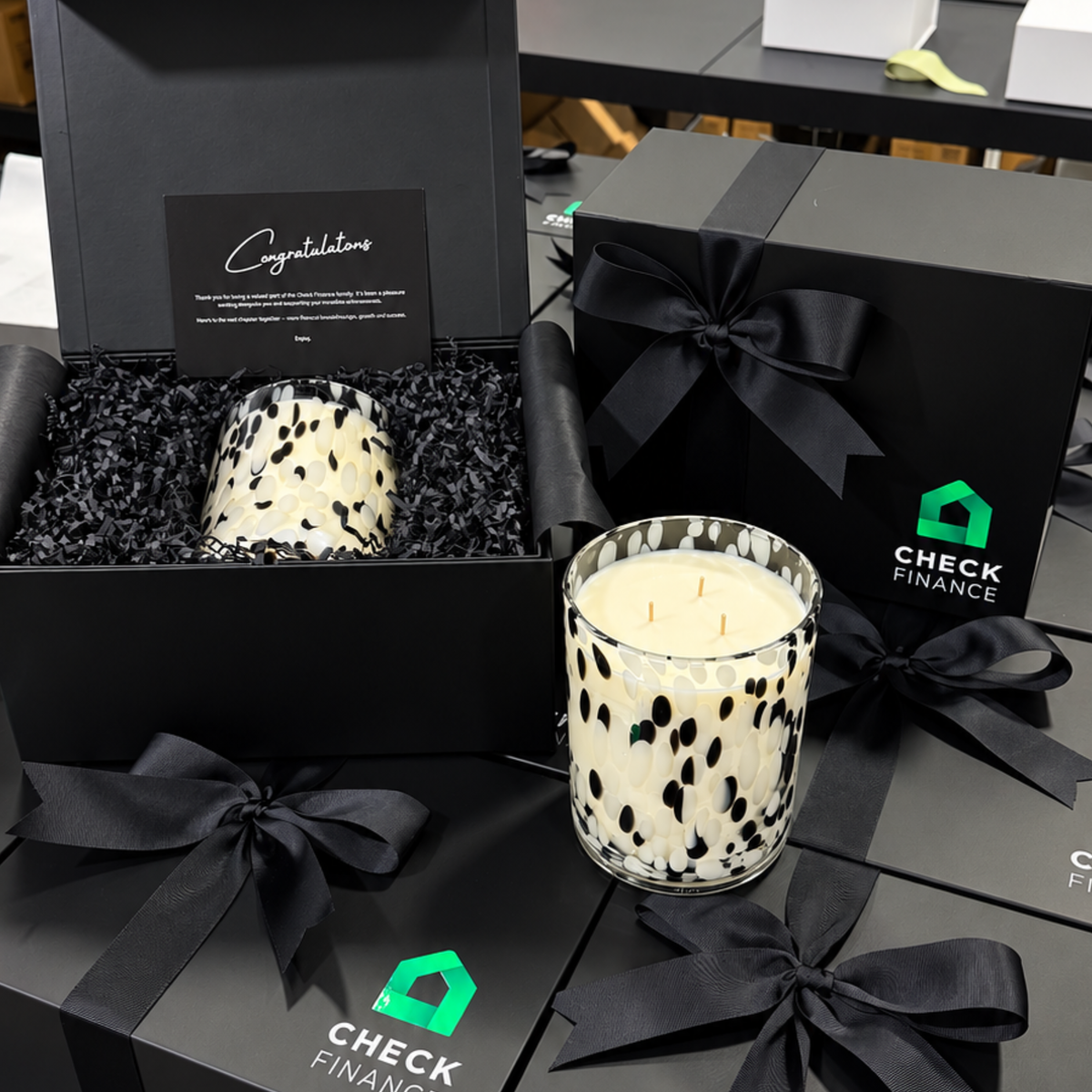 Custom Branded Grande 1kg Luxury Soy Candle