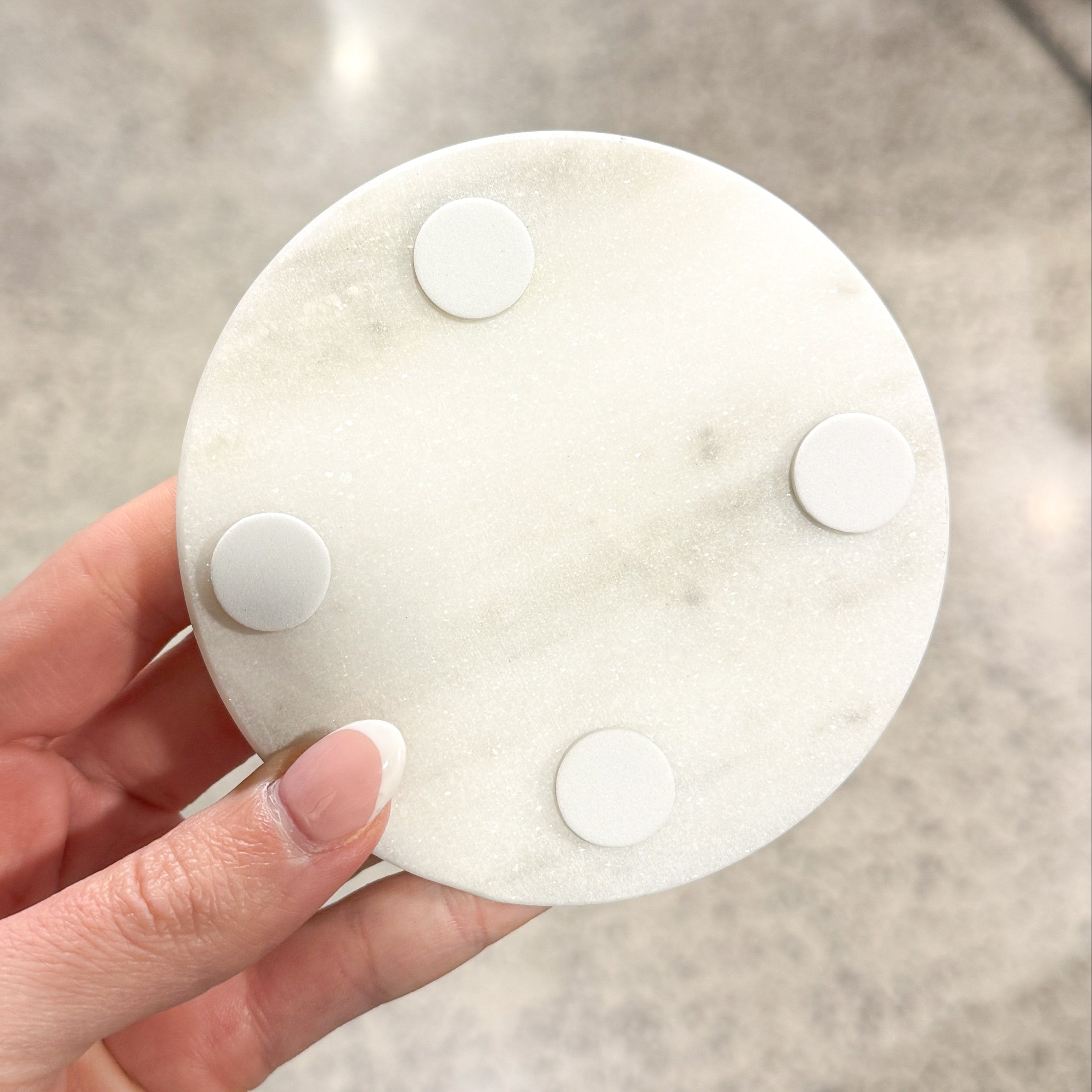Premium Engraved Marble Coasters (MOQ 10)