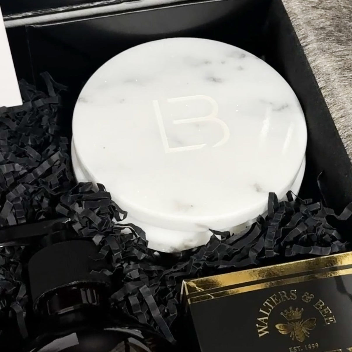 Premium Engraved Marble Coasters (MOQ 10)