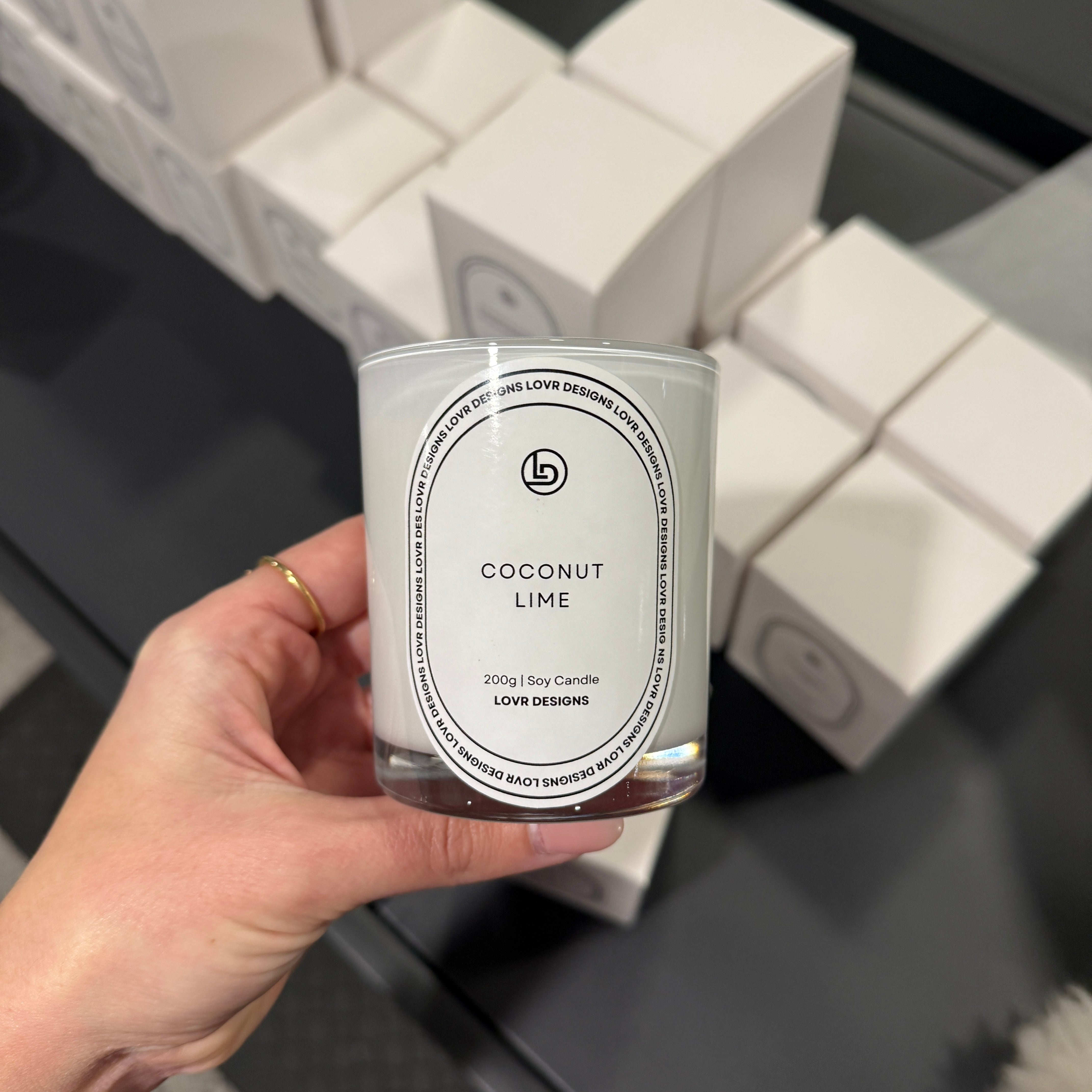 (Unreleased Collection) Medium 200g Candle - COCONUT LIME