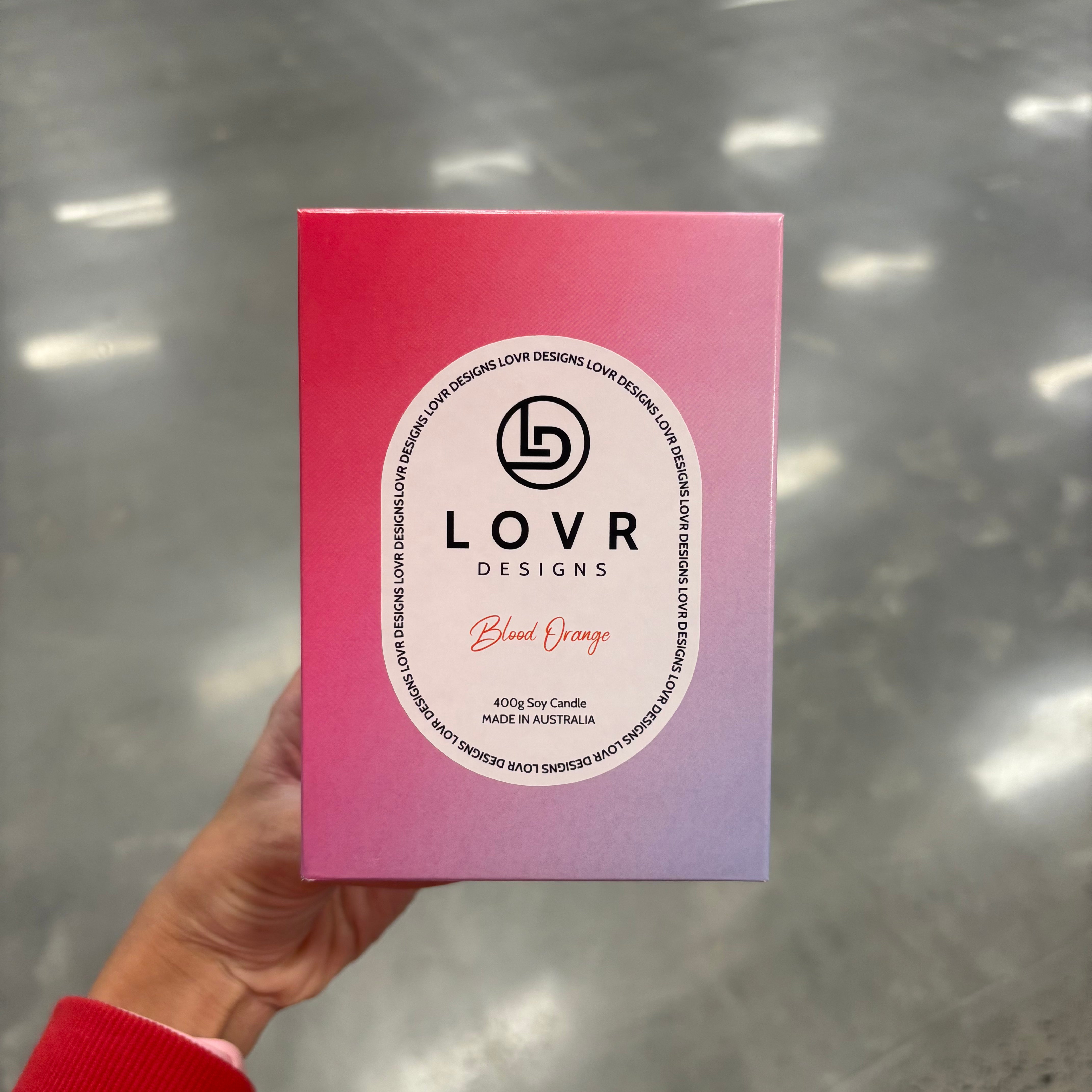 (Perfectly Imperfect) XL 400g Candle - Blood Orange