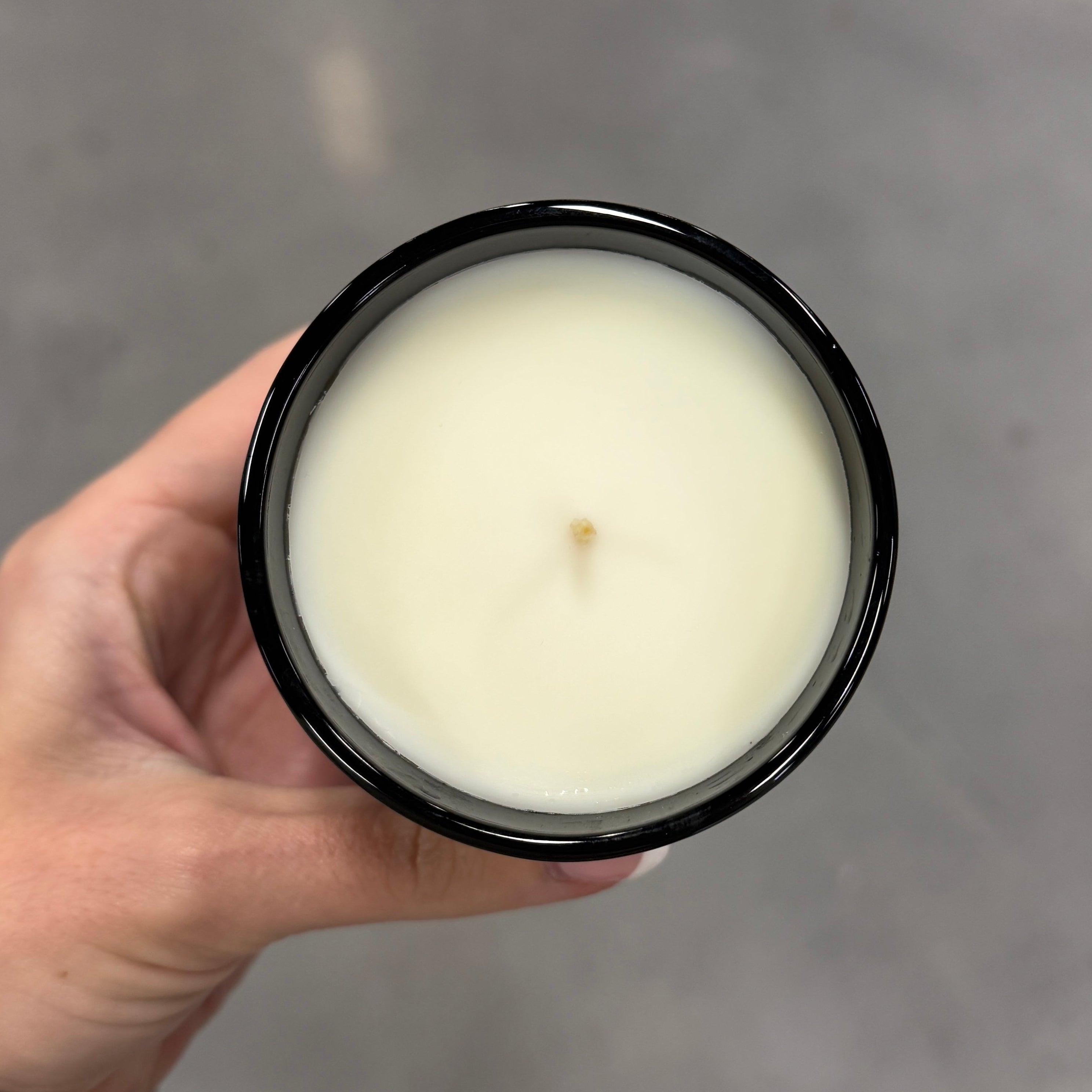 (Perfectly Imperfect) BLACK Medium 200g Candle - AMALFI RIVIERA