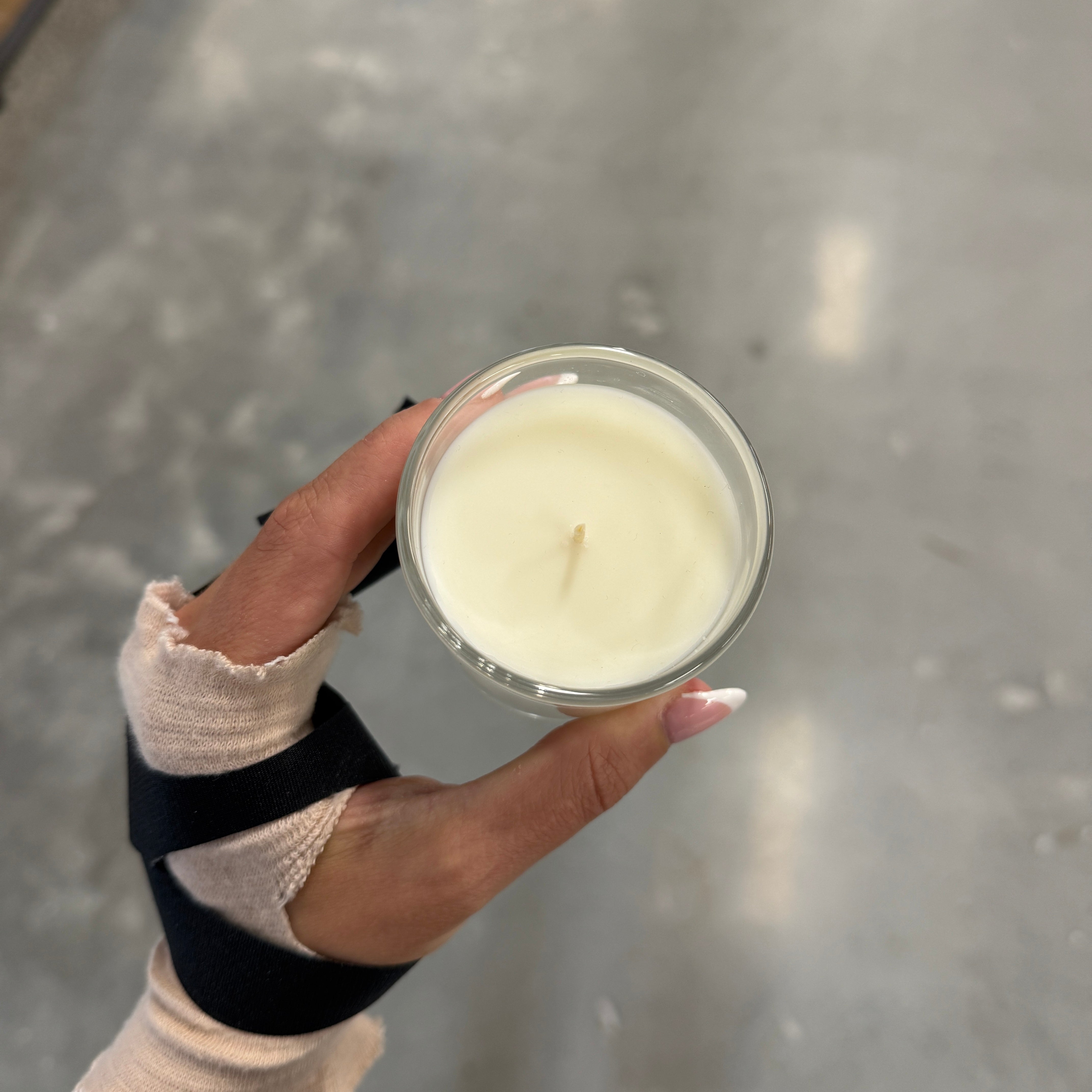 (Perfectly Imperfect) Clear Small 100g Candle - JAPANESE HONEYSUCKLE