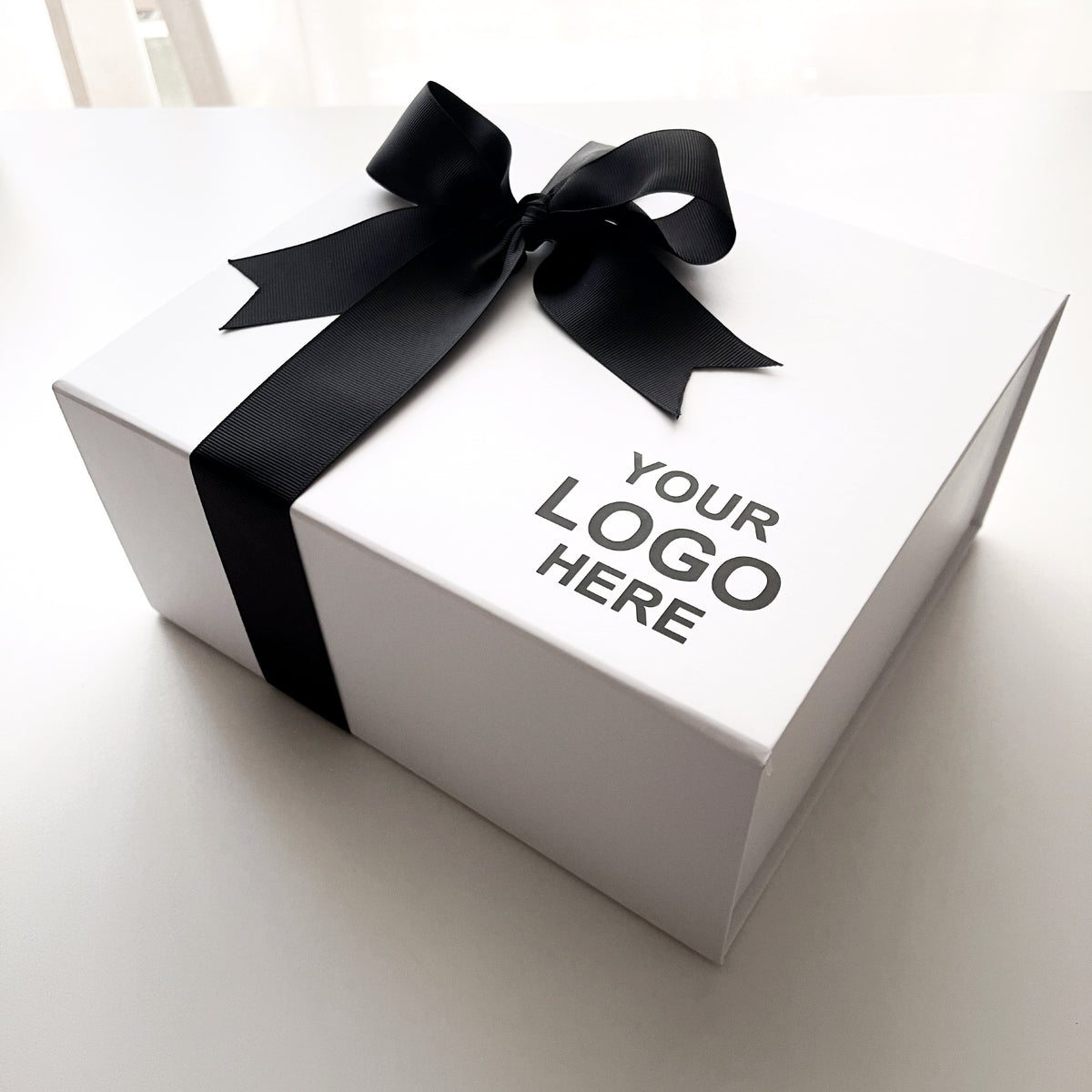 Custom Branded Gift Box – Business Gifting Hamper w Candle & Chocolate