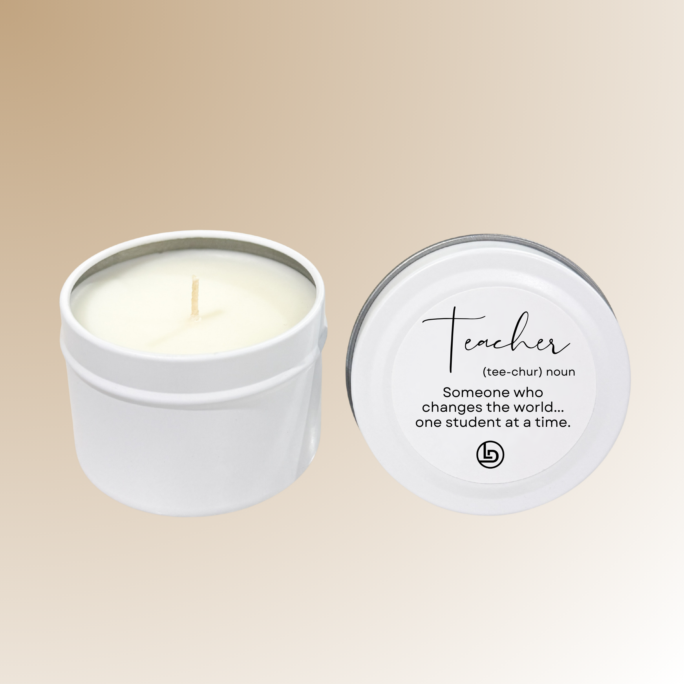 Teacher Dictionary Meaning Candle Tin